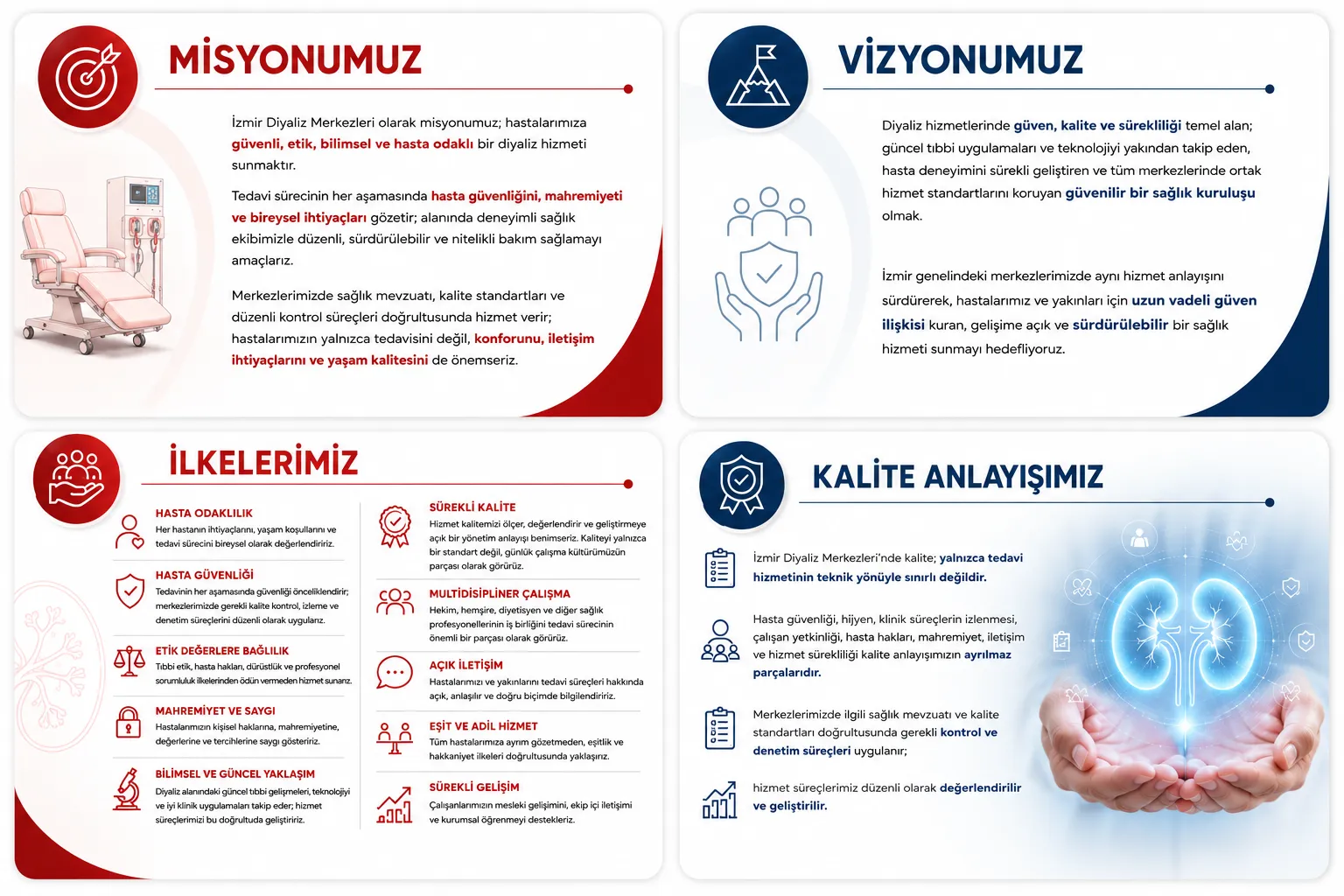 Misyon Vizyon ve İlkelerimiz